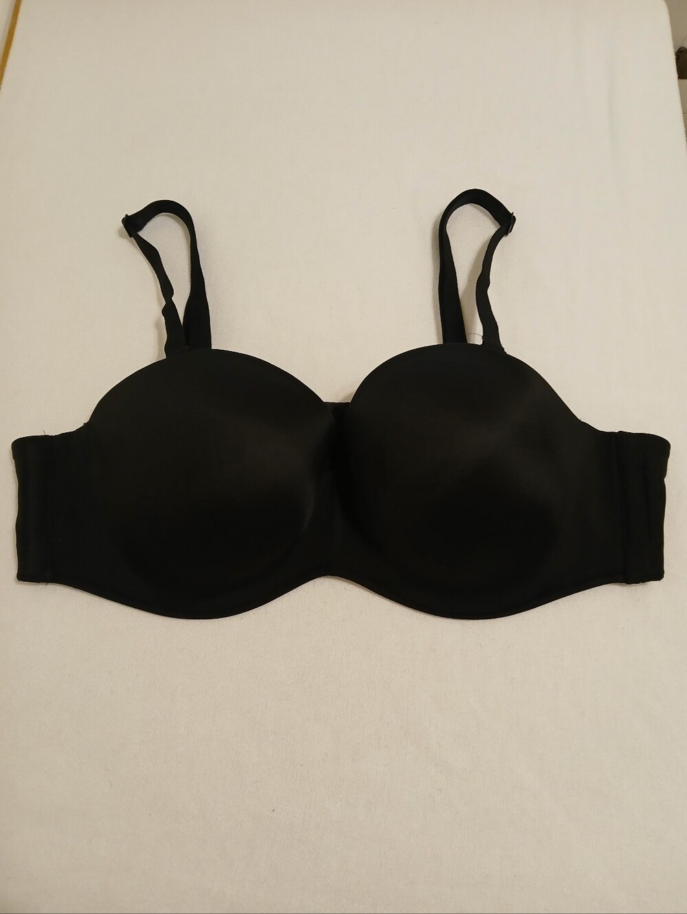 Cacique 42C Black Smooth Boost Strapless Multi-Way
